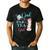 Dad Of The Par-Tea Girl Floral Tea Party Birthday Family Men's Casual T-Shirt Black