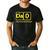 Dad Periodic Table Of Elements Men's Casual T-Shirt Black Dad Periodic Table Of Elements Men's Casual T-Shirt Black