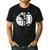 Dad Of Both Proud Football And Cheer Dad Men's Casual T-Shirt Black Dad Of Both Proud Football And Cheer Dad Men's Casual T-Shirt Black