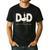Dad Of The Silly Goose Silly Goose Birthday Matching Family Men's Casual T-Shirt Black