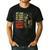 My Dad Is A Soldier Hero Proud Army Son US Military Men's Casual T-Shirt Black