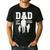 Dad Sons First Hero Daughter Love For Father's Day Men's Casual T-Shirt Black Dad Sons First Hero Daughter Love For Father's Day Men's Casual T-Shirt Black