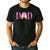 Dad Of The Sweet One Birthday Donut Girl 1st Birthday Men's Casual T-Shirt Black Dad Of The Sweet One Birthday Donut Girl 1st Birthday Men's Casual T-Shirt Black