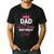 Dad Of The Sweet Sixteen Birthday Girl 16th Pink Crown Men's Casual T-Shirt Black