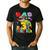 Dad Of The Three Rex 3Rd Birthday Boy Dinosaur T-Rex Men's Casual T-Shirt Black Dad Of The Three Rex 3Rd Birthday Boy Dinosaur T-Rex Men's Casual T-Shirt Black