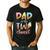 Dad Of The Two Sweet Birthday Girl Ice Cream Lovers 2nd Men's Casual T-Shirt Black