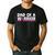 Dad Of A Warrior Breast Cancer Awareness Support Daughter Men's Casual T-Shirt Black