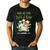 Dad Of The Wild One 1st Birthday Safari Family Matching Men's Casual T-Shirt Black