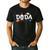 Dada Of The Birthday Boy Space Astronaut 1st Birthday Family Men's Casual T-Shirt Black