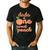 Dada Dad First Birthday One Sweet Peach Bday Family Matching Men's Casual T-Shirt Black