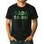 Dada Saurus Dad Dinosaur Three Rex Birthday Boy Girl Family Men's Casual T-Shirt Black