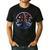Dada Space Astronaut Rocket Birthday Party Men's Casual T-Shirt Black Dada Space Astronaut Rocket Birthday Party Men's Casual T-Shirt Black