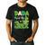 Dada Of The Three Rex Birthday Dinosaur Family Matching Men's Casual T-Shirt Black