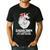 Dadacorn Muscle Dad Unicorn Fathers Day Men's Casual T-Shirt Black