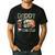 Daddy Of The 1 Year Old Football Lover 1st Birthday Boy Men's Casual T-Shirt Black