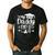 My Daddy Did It 2025 Graduation Graduated Proud Dad Men's Casual T-Shirt Black