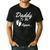Daddy To Be Again Soon To Be Dad Shirt Men's Casual T-Shirt Black