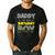 Daddy Of The Birthday Boy Bat Family Party Theme Boys Men's Casual T-Shirt Black
