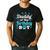 Daddy Of The Birthday Boy Dog Paw Bday Party Celebration Small Men's Casual T-Shirt Black