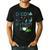 Daddy Of The Birthday Boy Hole In One Golf Lover Men's Casual T-Shirt Black