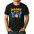 Daddy Of The Birthday Boy Milk And Cookies Lover Men's Casual T-Shirt Black Daddy Of The Birthday Boy Milk And Cookies Lover Men's Casual T-Shirt Black