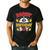 Daddy Of The Birthday Boy Shirt Matching Dad Son Family Bday Men's Casual T-Shirt Black