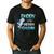 Daddy Of The Birthday Dolphin Family Matching Party Squad Men's Casual T-Shirt Black