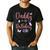 Daddy Of The Birthday Girl Butterfly Party Matching Family Men's Casual T-Shirt Black