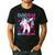 Daddy Of The Birthday Girl Dabbing Unicorn Dad Daddy Small Men's Casual T-Shirt Black