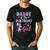 Daddy Of The Birthday For Girl Dinosaur T-Rex Party Family Men's Casual T-Shirt Black