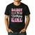 Daddy Of The Birthday Girl Family Pink Coquette Bow Men's Casual T-Shirt Black