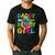 Daddy Of The Birthday Girl Retro 80's Party Men's Casual T-Shirt Black