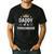 Daddy Dad Of A Threenager 3rd Birthday Men's Casual T-Shirt Black Daddy Dad Of A Threenager 3rd Birthday Men's Casual T-Shirt Black