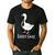 Daddy Goose Fun Father's Day Tee For Dad Men's Casual T-Shirt Black Daddy Goose Fun Father's Day Tee For Dad Men's Casual T-Shirt Black