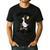 Daddy Goose On The Loose Birthday Matching Family Men's Casual T-Shirt Black