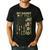 My Daddy Is My Hero Military Dad US Flag Father’s Day Men's Casual T-Shirt Black