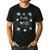 Daddy Houston We Have One Year Old Space Theme 1st Birthday Men's Casual T-Shirt Black