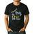 Daddy Of Mr One-Derful Party Blue-Gold Dad Boy 1st Birthday Men's Casual T-Shirt Black