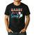 Daddy Of The Scoop Ice Cream Gender Reveal Baby Shower Men's Casual T-Shirt Black