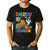 Daddy Of The Shark Birthday Dad Matching Family Men's Casual T-Shirt Black