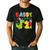 Daddy Of The Two Rex 2Nd Birthday Boy Dinosaur T-Rex Men's Casual T-Shirt Black