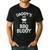 Daddys BBQ Buddy Cute Barbecue Family Match Boys Girls Kids Men's Casual T-Shirt Black