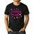 Daddy's Girl Shirt With Pink Lettering Men's Casual T-Shirt Black Daddy's Girl Shirt With Pink Lettering Men's Casual T-Shirt Black
