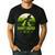 Daddysaurus Rex 2 Kids Sunset Tshirt For Fathers Day Men's Casual T-Shirt Black Daddysaurus Rex 2 Kids Sunset Tshirt For Fathers Day Men's Casual T-Shirt Black