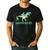 Daddysaurus T Rex Dinosaur Daddy Saurus Dad 2 Two Kids Dino Men's Casual T-Shirt Black Daddysaurus T Rex Dinosaur Daddy Saurus Dad 2 Two Kids Dino Men's Casual T-Shirt Black