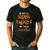 My Dads a Superhero Shirt Cool Kids T Shirt Men's Casual T-Shirt Black