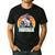 Dadzilla The Rad Dad Kaiju Vibes Men's Casual T-Shirt Black