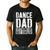 Dance Dad Shirt Dancing Men Fathers Day Dance Dad Men's Casual T-Shirt Black