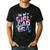 In My Daughter Era Dad Life Soft Pastel Pride Theme Men's Casual T-Shirt Black