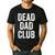 Dead Dad Club Vintage Saying Men's Casual T-Shirt Black